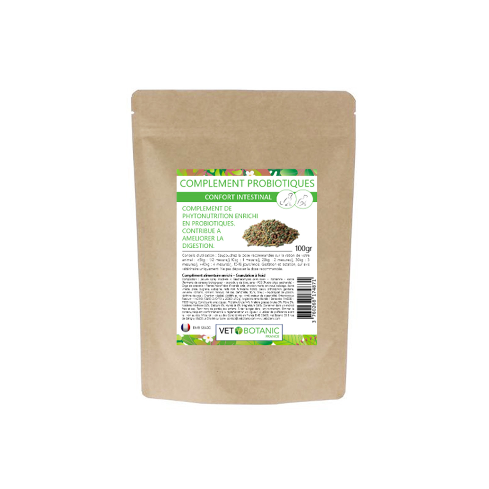 Complément probiotiques Vet Botanic