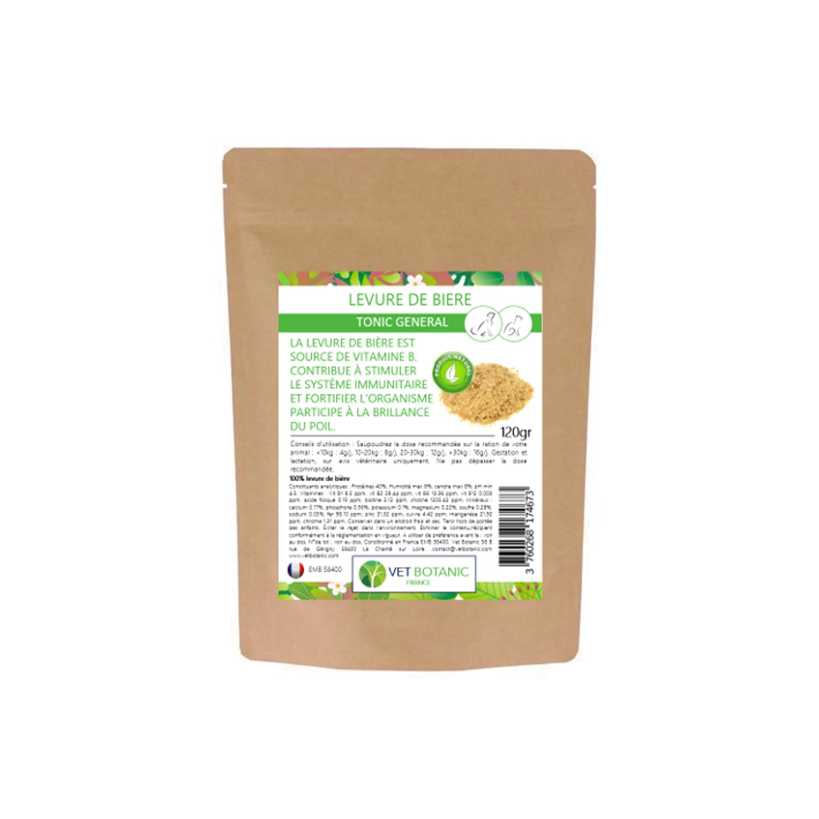 Complément levure de bière de Vet Botanic